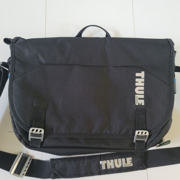Thule x Messenger Bag Padded Transit Work Crossbody Laptop - Picture 2 of 14
